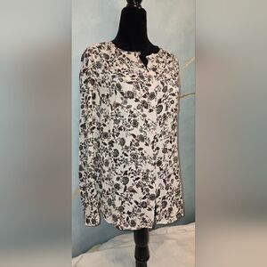 Loft Floral Print Women's Top